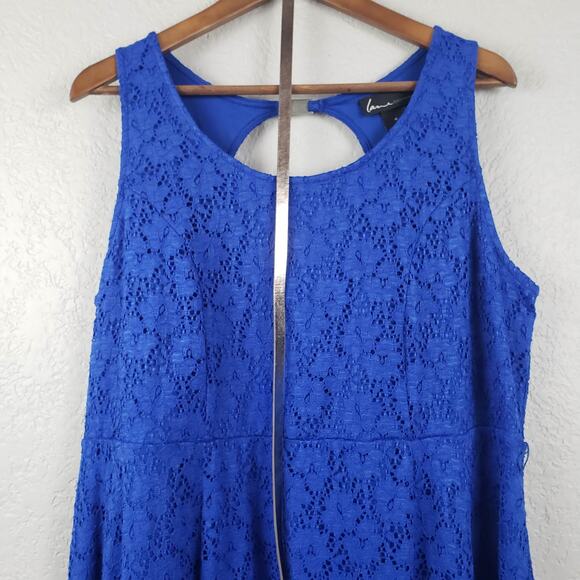 Lane Bryant Floral Lace Fit & Flare - 18 - Picture 3 of 7